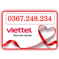 Sim Viettel số chọn dể nhớ, sảnh cuối chuẩn 234 giá càng chuẩn