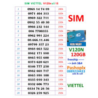 SIM VIETTEL SỐ ĐẸP 18