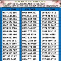 Sim viettel số đẹp đồng giá 200k PL3