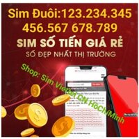 Sim Viettel Số Tiến 123.234.456.567.678.789 Sim Ý nghĩa của Sim Số Tiến đó là sự thăng tiến,đi lên,thuận lợi, phát triển