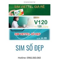 Sim Viettel trả trước đồng giá 500K khuyến mãi 5% cho khách hàng mua sim dưới 1 triệu