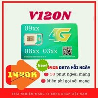 Sim Viettel V120N Gọi Siêu Rẻ, Data Siêu Khủng - Sim 3G 4G Vietel V120N Xả Kích