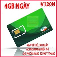 Sim Viettel V120N Gọi Siêu Rẻ, Data Siêu Khủng - Sim 3G 4G Vietel V120N Xả Kích