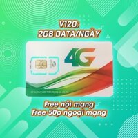 Sim Viettel V90 - V120 Gói 6 tháng và 12 tháng. Giá rẻ.