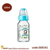 Simba Bình sữa thủy tinh thơ mộng ch 120ml xanh