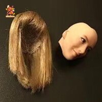 Simhoa 1 / 6 Nữ Tóc Vàng (Dài 18cm) Tóc Thẳng Đẹp