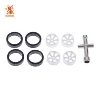 Simhoa 4 Bộ 1: 28 RC Rock Crawler Lốp Cao Su & Vành Bánh Xe Cho Xe Wltoys K969