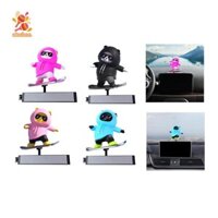 Simhoa Bảng Điều Khiển Ô Tô Trang Trí Trượt Ván Gấu Trang Trí Xe Hoạt Hình Gấu Ván Trượt Búp Bê Ngộ nghĩnh Phụ Kiện Cho Xe Ô Tô Văn Phòng Bàn Nam