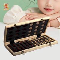 Simhoa Bộ Cờ Vua Checkers Board Game Có Thể Gập Lại Bảng Cờ Vua Quà Tặng Sinh Nhật Đồ Chơi Giáo Dục Cho Học Sinh Bé Trai Bé Gái Người Mới Bắt Đầu Teen Trẻ Em