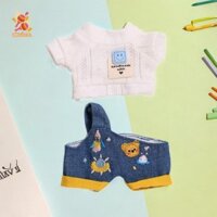 Simhoa Dễ Thương 15cm Quần Áo Búp Bê Mặc Hàng Ngày Trang Phục Đồ Chơi Cô Gái Đáng Yêu Búp Bê Trang Phục Cho 15cm Búp Bê Trang Phục Giả Vờ Chơi Đồ Chơi Dự Tiệc Ủng Hộ