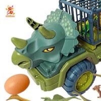 Simhoa Đồ Chơi Tính Năng Vận Chuyển Khủng Long Kỹ Thuật Lớn Cho Trẻ Em Bộ Đồ Chơi Trẻ Em Bé Gái