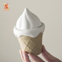 Simhoa Nến Cốc Trang Trí Nhà Kem Hình Thiết Thực Dễ Thương Lý Tưởng Quà Tặng Để Bàn Trang Trí Cho Cây Chậu Nhỏ Phòng Ngủ Văn Phòng