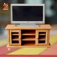 Simhoa Nhà Búp Bê Tủ Tivi Mô Hình Quà Tặng 1 / 12 Cho Photo Prop Micro Phong Cảnh Diorama
