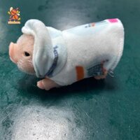 Simhoa Reborn Piggy Doll Baby Piggy Reborn Doll Động vật vui nhộn Lợn con silicon để thả đồ nhồi bông