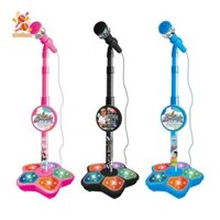 Simhoa Trẻ Em Máy Đồ Chơi Âm Nhạc Nhạc Hát Đồ Chơi Có Nhấp Nháy Hoạt Động Đồ Chơi Có Chân Đế Bé Gái Trẻ Em