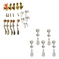 Simhoa Trumpet Spit Van Bộ Dụng Cụ Sửa Chữa Phụ Kiện Van Xả Chìa Khóa Cho Tuba Gió Nhạc Cụ Trumpet Người Hâm Mộ Âm Nhạc
