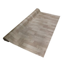 Simili trải sàn vân gỗ màu xám nhạt mẫu mới - bề mặt có vân nhám như gỗ thật - 3m2