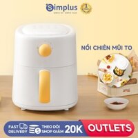 Simplus Nồi Chiên Không Dầu Dung Tích 2.5L Tiết Kiệm Không Gian KQZG021 - Bảo Hành 12 Tháng