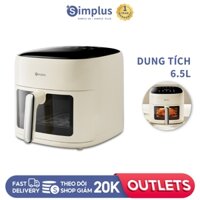 Simplus Nồi Chiên Không Dầu Dung Tích Lớn 6.5L Công Suất Cao 1500W KQZG018 - Bảo Hành 12 Tháng