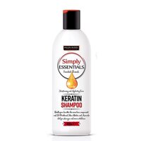 Simply Essentials Dầu Gội Simply Essentials Keratin Suitable For All Hair Types Phục Hồi Dành Cho Mọi Loại Tóc 400ml