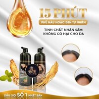 SIN HAIR - DẦU GỘI PHỦ ĐEN TÓC BẠC NHẬT BẢN
