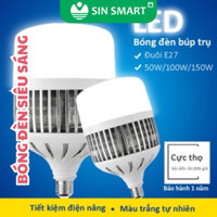 [Sin Smart]Bóng đèn led siêu sáng hình trụ 50w-100W-150W tản nhiệt nhôm độ bền cao