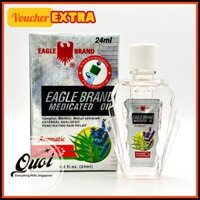 [Singapore] Dầu gió trắng 2 nắp Singapore (công thức Mỹ)/ mùi oải hương / Hàng nội địa Singapore