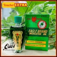 [Singapore] Dầu gió XANH 2 NẮP công thức hàng MỸ 24ml - nội địa Singapore