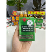 [Singapore][Freeship] Dầu gió hiệu con Ó - Eagle Brand Oil - dầu gió nước xanh, nước trắng, nước vàng 1 nắp, HSD 4 năm