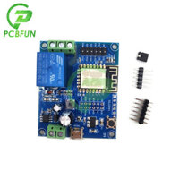 Single WIFI Relay Module 12V 24V ESP-12F Ban phát triển DC 5V-80V Nguồn GND RX TX 5V ESP8266