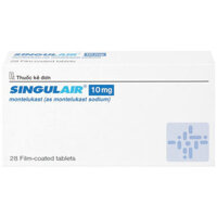 Singulair 10mg dự phòng, trị hen phế quản mạn tính  – CÔNG TY CỔ PHẦN NHÀ THUỐC NHÂN DÂN – PHƯỢNG HOÀNG