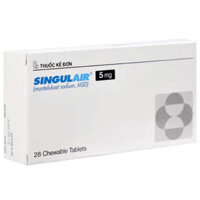 Singulair 5mg dự phòng và trị hen phế quản mạn tính  – CÔNG TY CỔ PHẦN NHÀ THUỐC NHÂN DÂN – PHƯỢNG HOÀNG