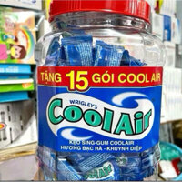 SINGUM COOL AIR HƯƠNG BẠC HÀ KHUYNH DIỆP - HŨ 165GÓI + 15 GÓI