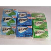 singum không đường Trident Mỹ lốc 5 hộp 110k