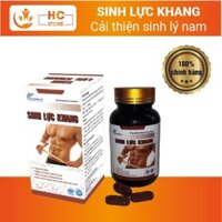SINH LỰC KHANG  Bổ thận, cải thiện sinh lý nam, tăng cường sinh lực, chậm mãn dục nam. Viên 1300mg → duy trì 1viên/ lần