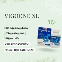 Sinh Lý Nam VigoOne XL Cải Thiện Yếu Sinh Lý Và Bổ Thận Tráng Dương 600mg 60 Viên