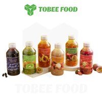 Sinh tố Berrino đủ vị chai 1Lít - TOBEEFOOD, sữa chua, panna cotta