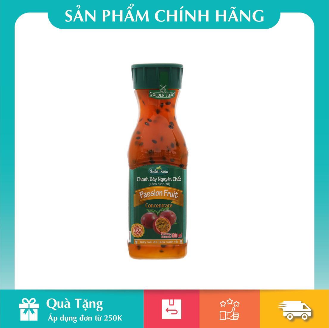 Sinh tố Chanh dây Golden Farm 500ml