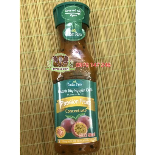 Sinh tố Chanh dây Golden Farm 500ml