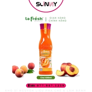 Sinh tố đào La Fresh - 650ml