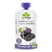 Sinh Tố Mận Hữu Cơ, Organic Smoothie, 100% Plum (120g) - BIOITALIA
