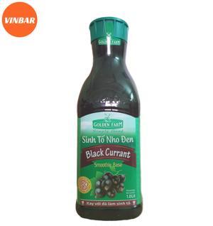Sinh tố Nho đen Golden farm 1 lít