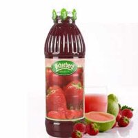 Sinh tố Osterberg Dâu Ổi (Guava & Strawberry) Đan Mạch thùng 12 chai 1000ml