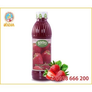 Sinh tố Osterberg Dâu tây (Strawberry) 1L