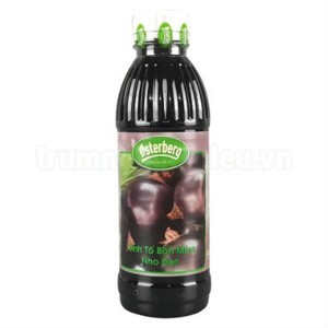 Sinh tố Osterberg Nho đen 1L