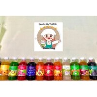 Sinh tố trái cây Berrino chai 1000ml dùng pha chế trà trái cây, sữa chua, panna cotta