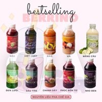 Sinh tố trái cây Berrino chai 1L (đủ mùi)