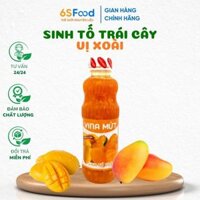 Sinh Tố Vị Xoài VINA MỨT Dùng Làm Sinh Tố, Sữa Chua, Soda, Trái Cây Dầm,...Dung Tích 1000ml 6SFOOD