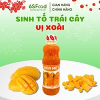 Sinh Tố VINA MỨT Vị Xoài, Làm Sinh Tố, Trái Cây Dầm, Sữa Chua, Soda,...Dung Tích 1000ml