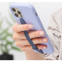 Sinjimoru Thế Hệ Thứ 3 Loại Kẹp Điện Thoại Thông Minh Dây Đeo Điện Thoại Di Động Silicon Giữ Ngón Tay 7 Màu